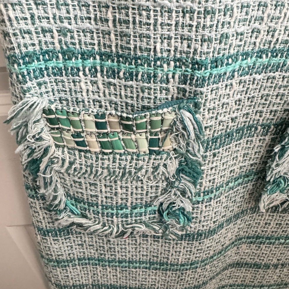 Tory Burch Curtis Tweed Dress Size 2 - Picture 6 of 16